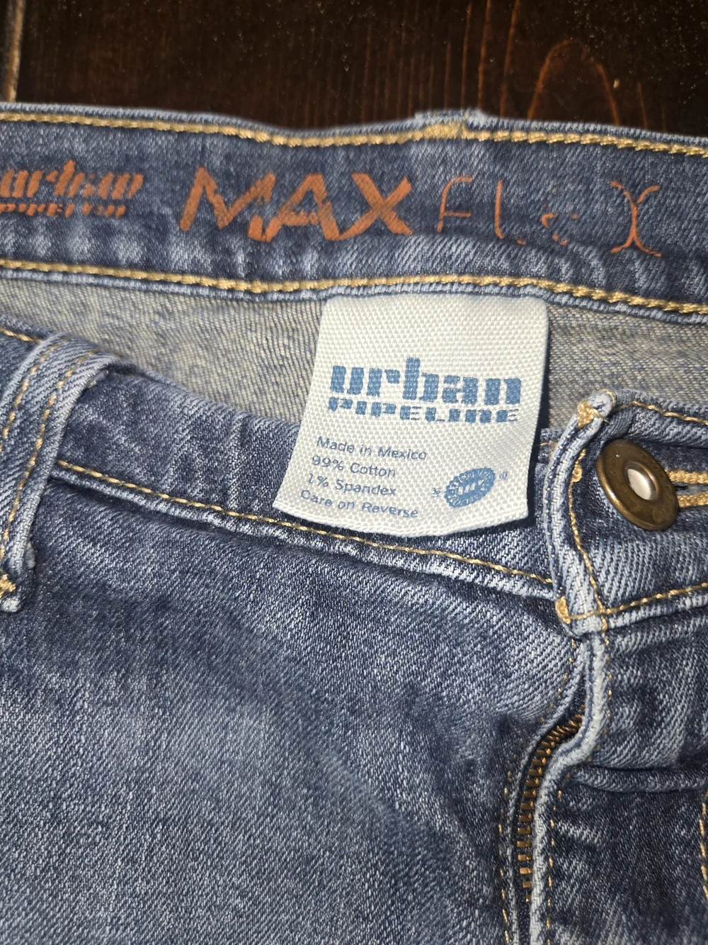 urban pipeline Light Blue Straight-Leg Men's  Jeans